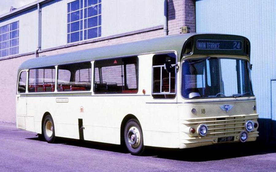 AEC Swift MP2R Alexander W type (DP43D) (UK) '1968
